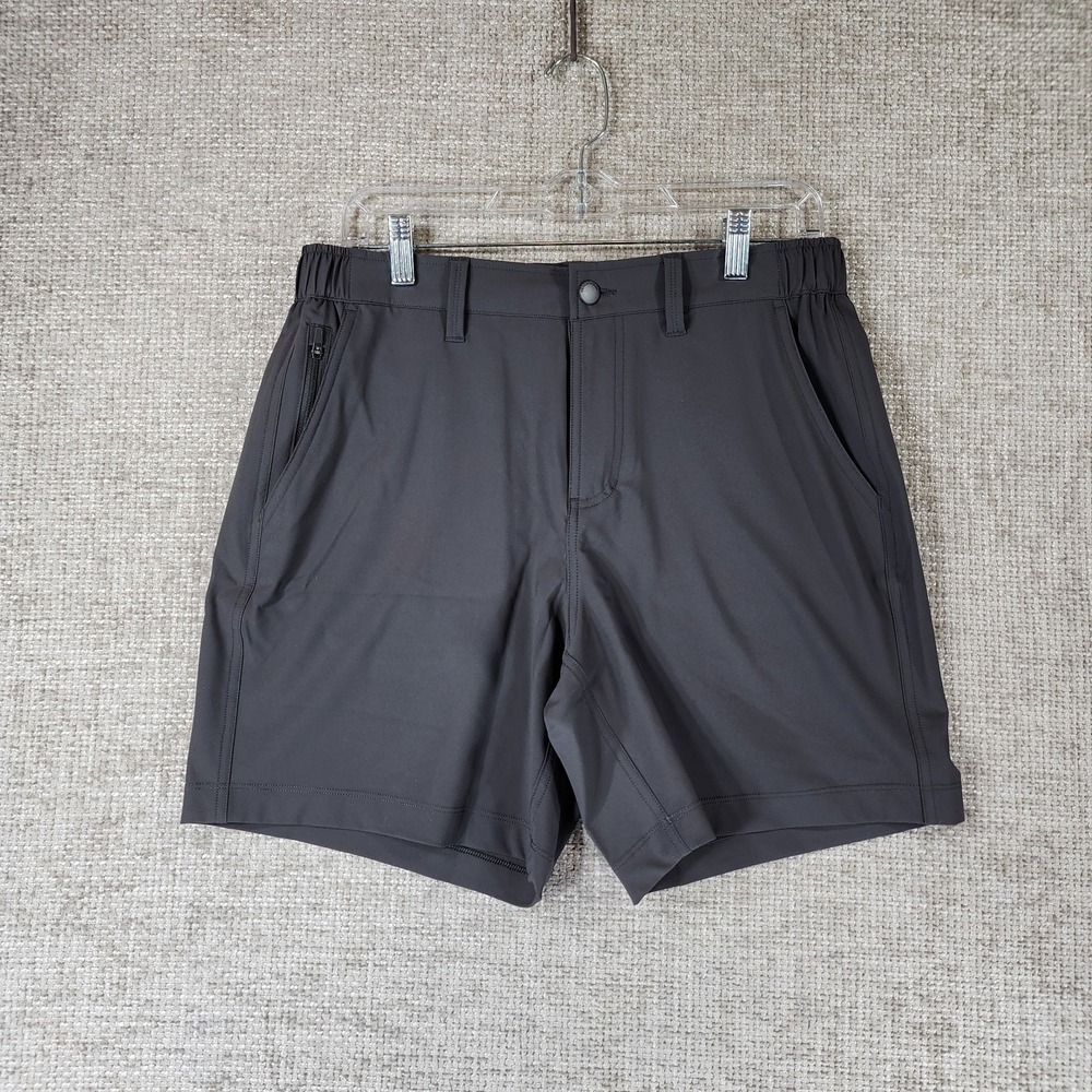 Bearbottom Athletic Performance Chino 7" Shorts Men M Gray Stretch Golf EUC